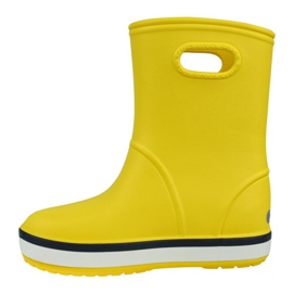 Dětská bota Crocs Crocband Rain 205827-734 červený žluť 1