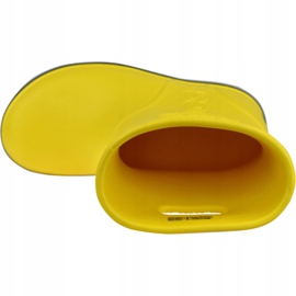 Dětská bota Crocs Crocband Rain 205827-734 červený žluť 2