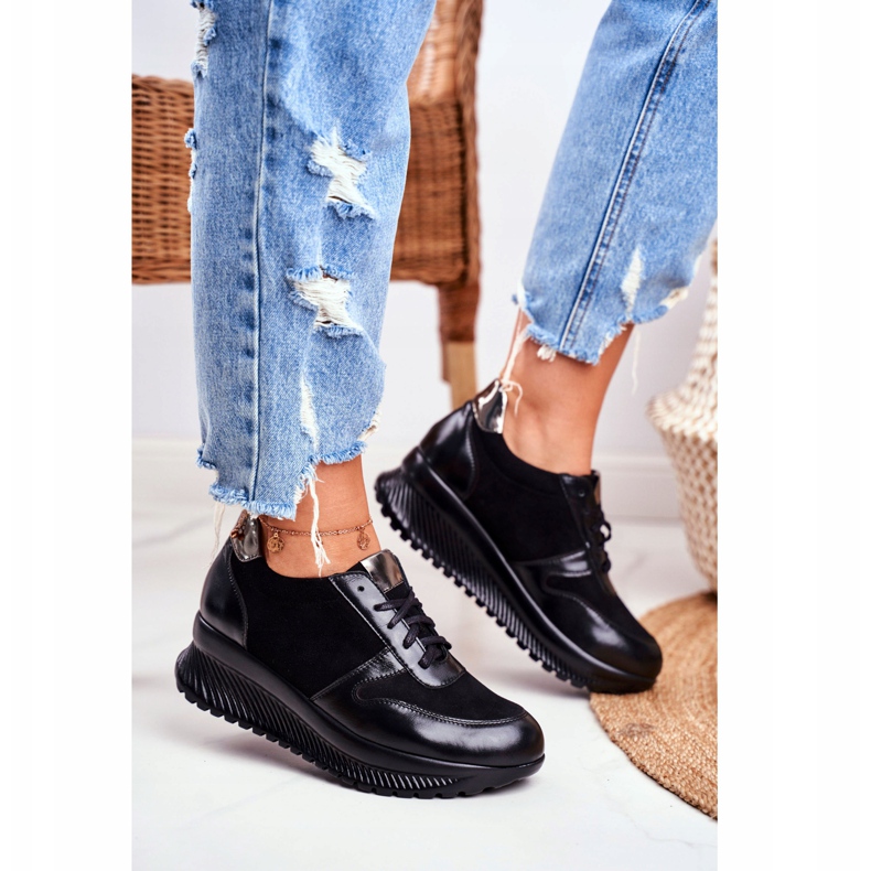 ESKA Dámské sportovní boty černé Gianna černá 2