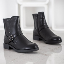 J. Star Boty na podpatku černá 1 J. Star Boty na podpatku černá 1