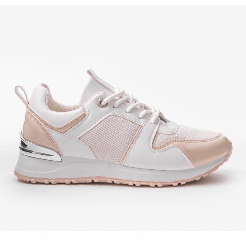 Módní béžová sportovní obuv PC35 béžový hnědý 1