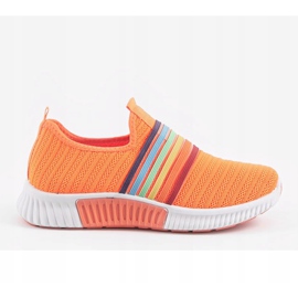 Nazouvací sportovní obuv Neon Orange BS30 pomerančový vícebarevný 1