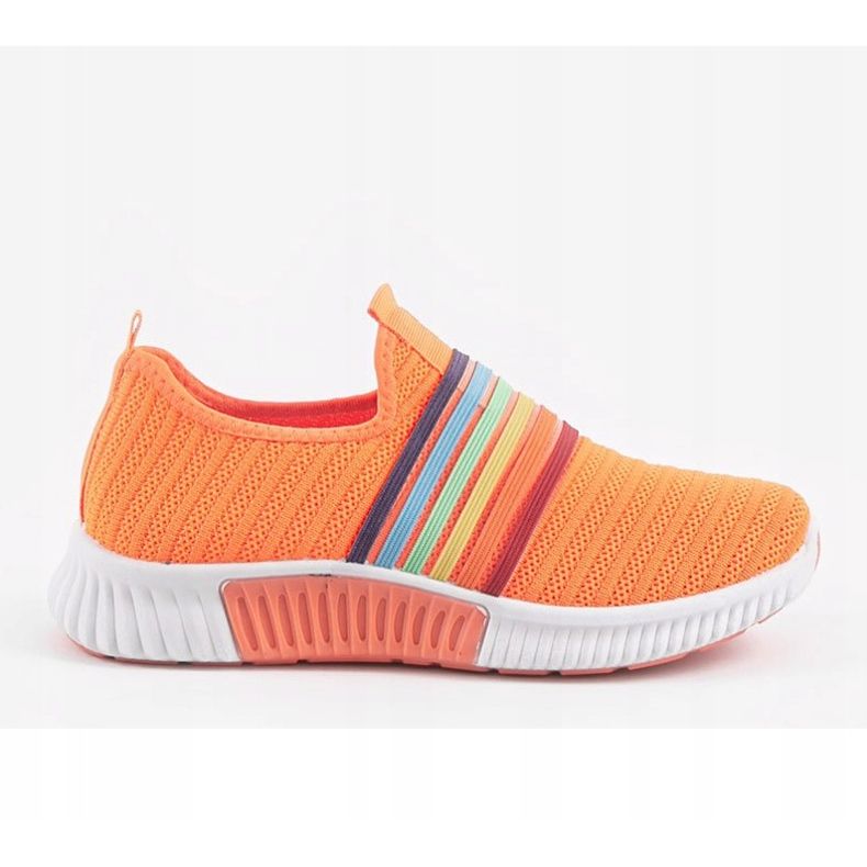 Nazouvací sportovní obuv Neon Orange BS30 pomerančový vícebarevný 1