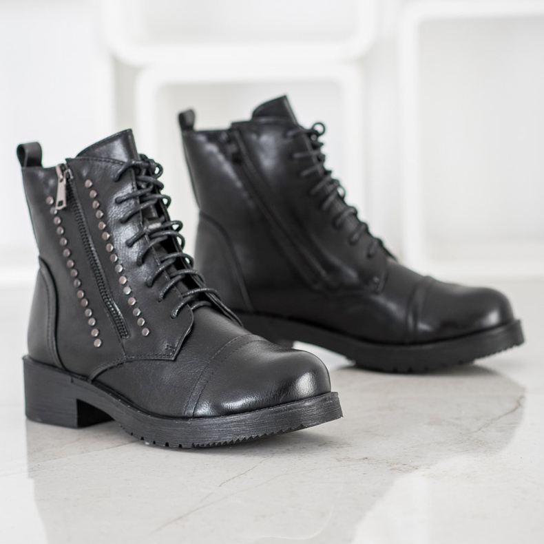 J. Star Teplí dělníci s kamínky černá 2