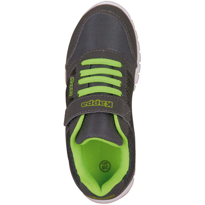 Boty Kappa Stay Jr 260527K 1330 šedá zelený 1