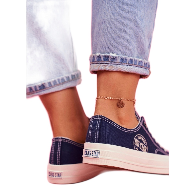 Dámské tenisky Big Star Navy Blue FF274125 námořnická modrá vícebarevný 2