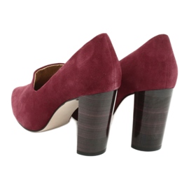 Caprice Dámské ženské dámské boty/Sede Wine 24402 červený 5