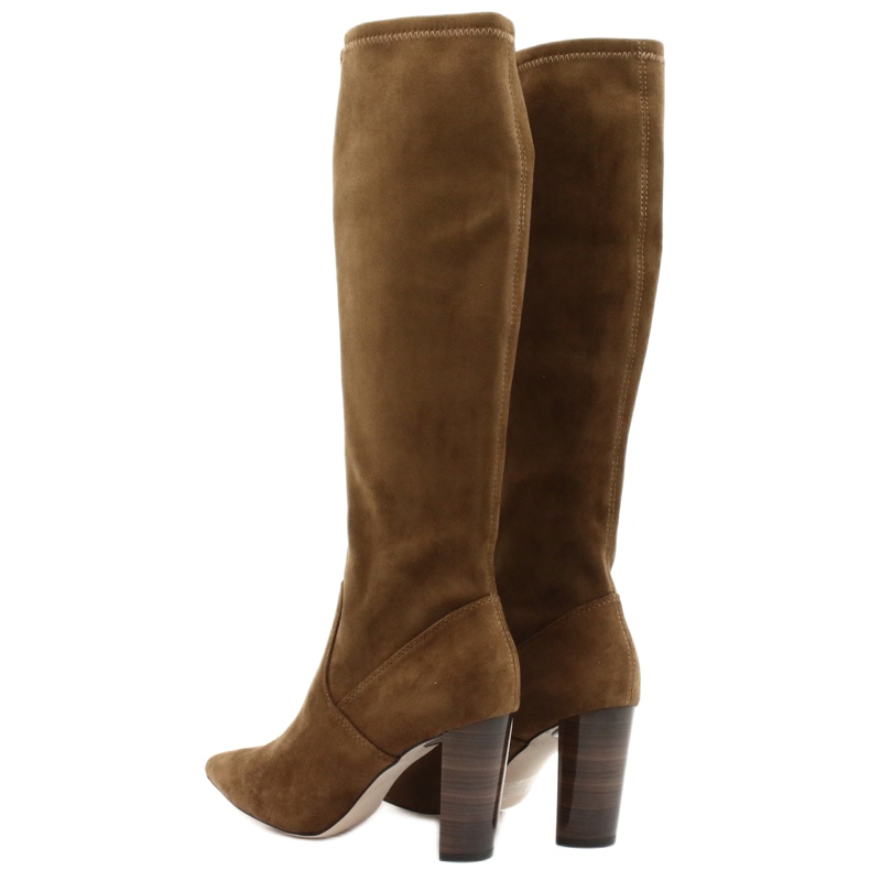 Dámské kozačky Caprice 25501-25 koňakové strečové vícebarevný 4