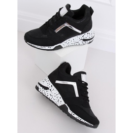 Černé černé sportovní boty C131 Negro černý 2