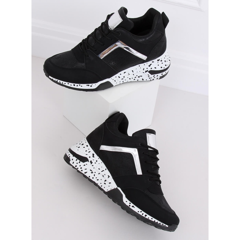 Černé černé sportovní boty C131 Negro černý 2