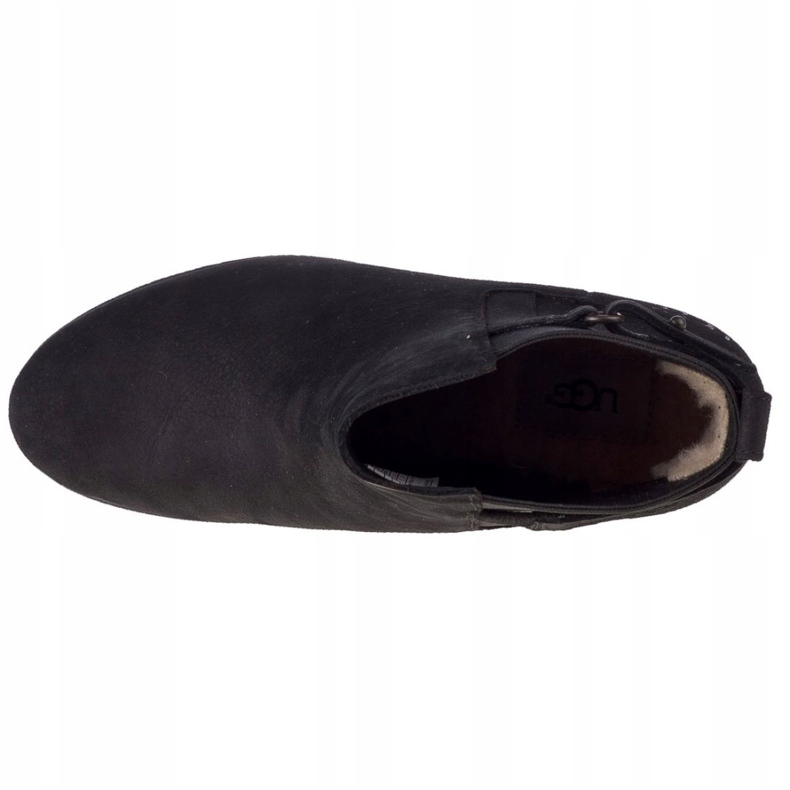 Boty Ugg W Indra W 1017423-BLK černý šedá 2