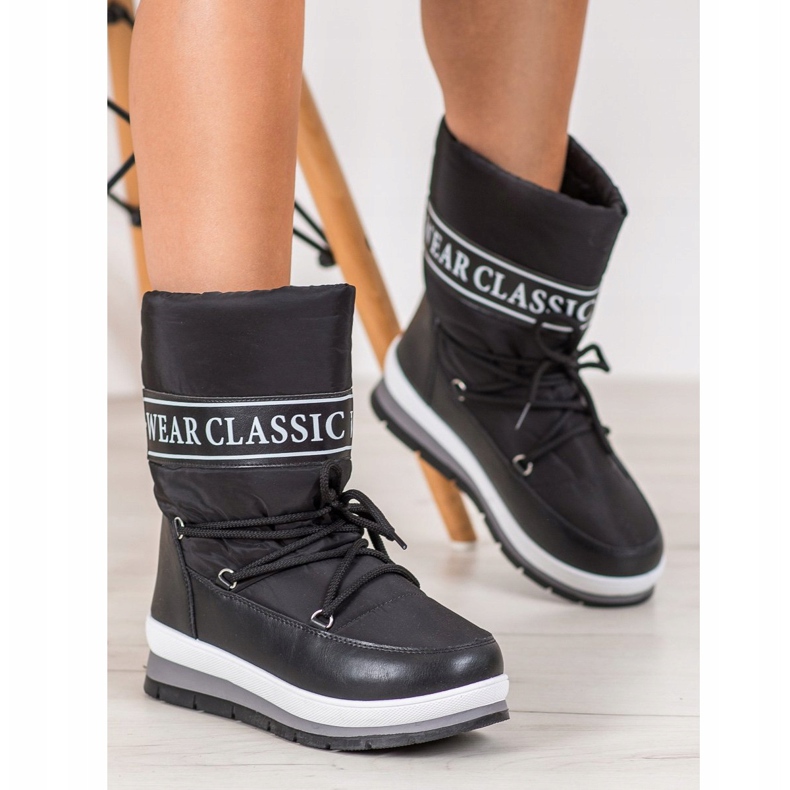 GOLL Noste klasické sněhové boty černá 2