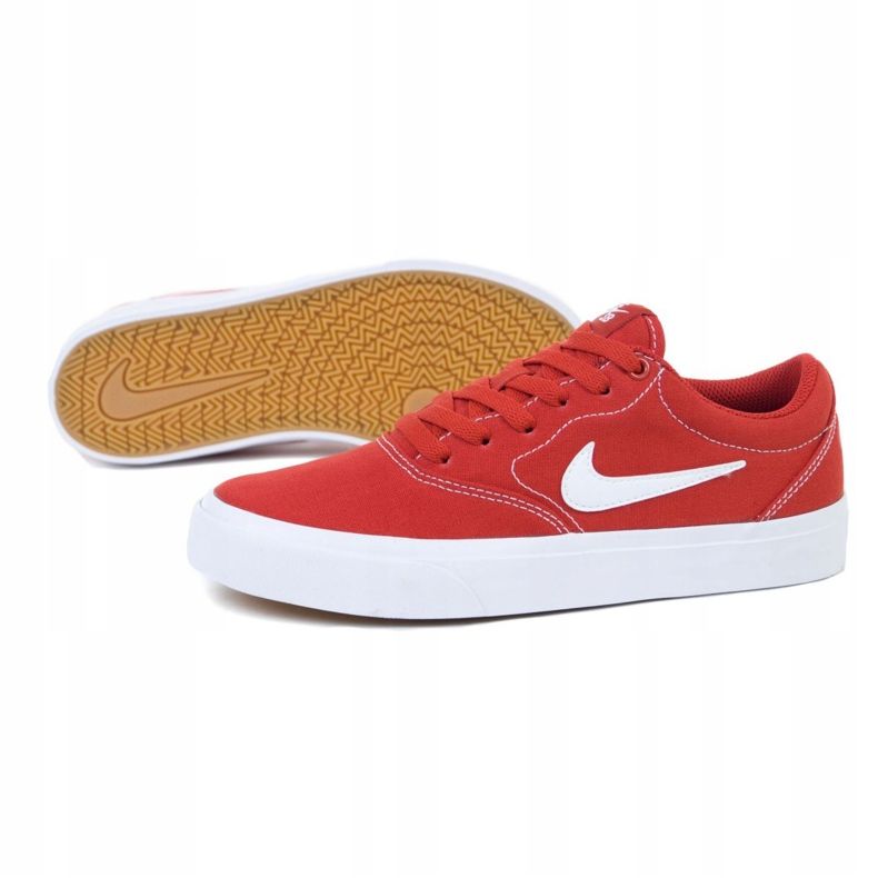 Boty Nike Sb Charge (GS) W CQ0260-600 červený 1