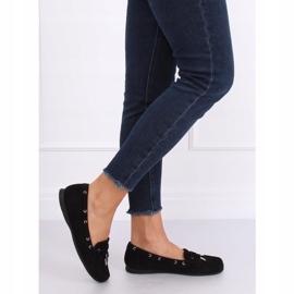 Černé dámské mokasíny RQ-1 Black černá 1