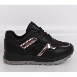 Černá dámská sportovní obuv 2019-447 Černá černý 1