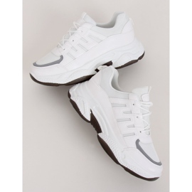 Bílé dámské sportovní boty BH-001 White bílý 1
