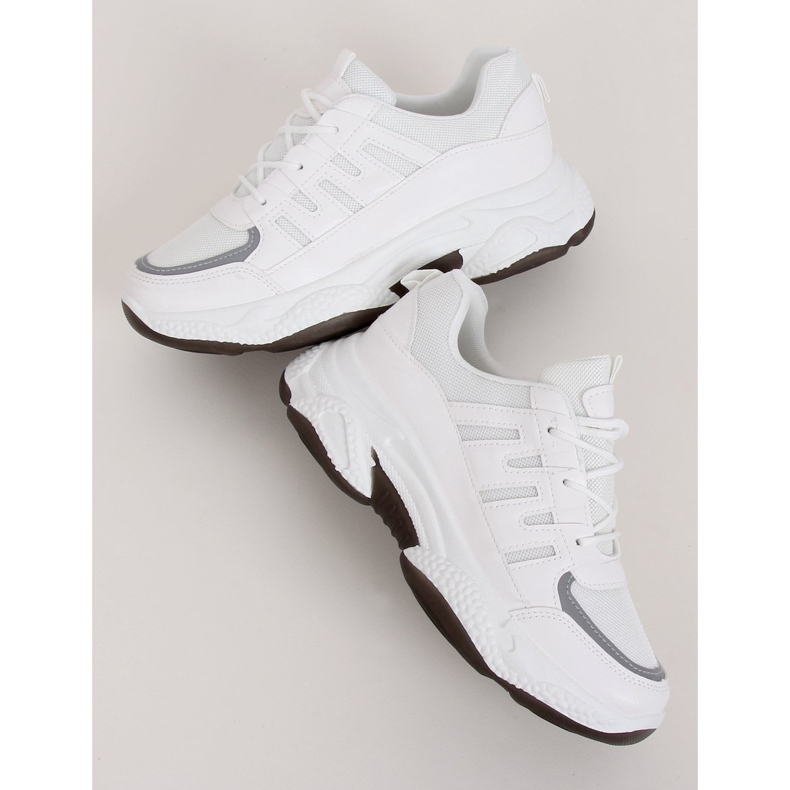 Bílé dámské sportovní boty BH-001 White bílý 1