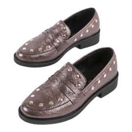 Šedé dámské boty C18-6297 šedá 1