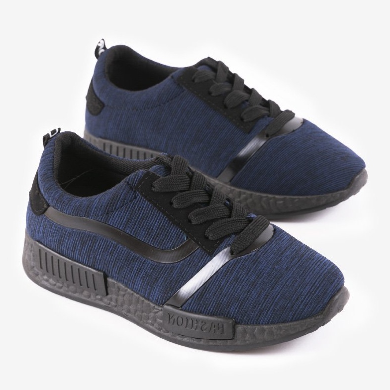 Tmavě modrá sportovní obuv PH-11 černá námořnická modrá 1