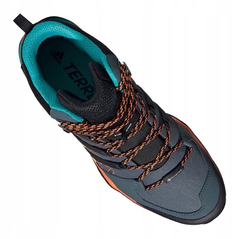 Boty Adidas Terrex Swift R2 Mid Gtx M FV6840 námořnická modrá modrý zelená 1