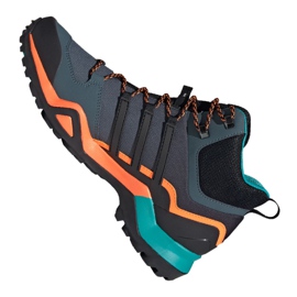 Boty Adidas Terrex Swift R2 Mid Gtx M FV6840 námořnická modř modrý zelený 2