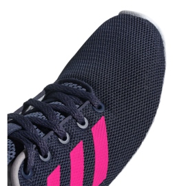 Boty Adidas Lite Racer Cln Jr BB7045 námořnická modrá růžový 1