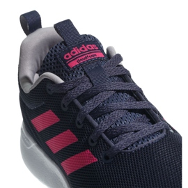 Boty Adidas Lite Racer Cln Jr BB7045 námořnická modř růžový 2