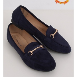 Dámské tmavomodré mokasíny 88-385 Navy námořnická modř 1