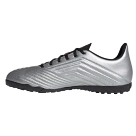 Kopačky Adidas Predator 19.4 Tf M F35634 stříbro 1