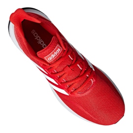 Tréninkové boty Adidas Runfalcon M F36202 bílý červené 1