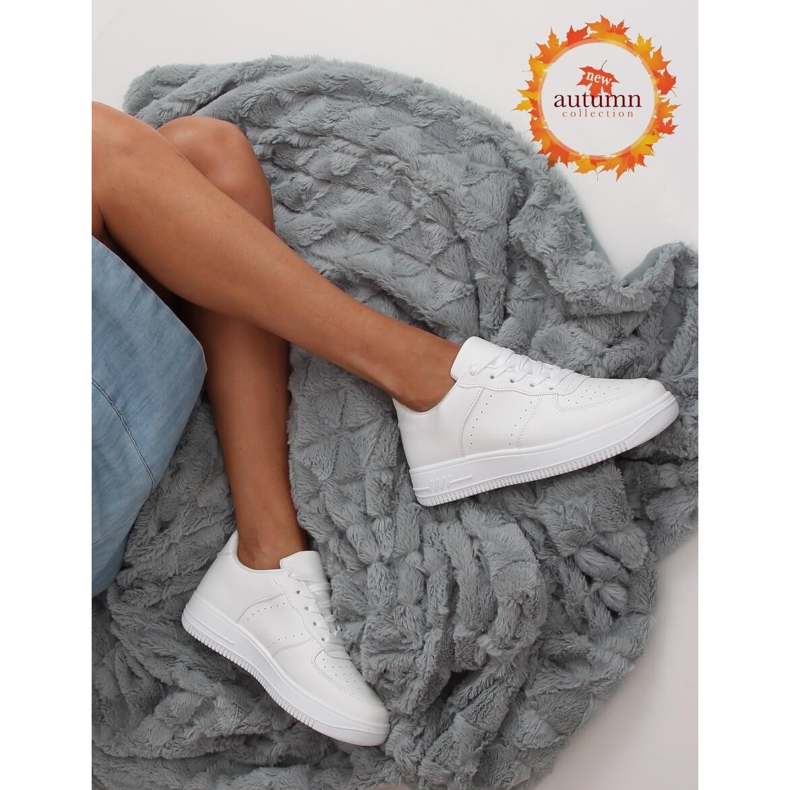 Bílá sportovní obuv BL3619-SP Bílá bílý 1