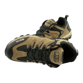 Pánské trekingové boty Big Star GG174280 béžový černá 5