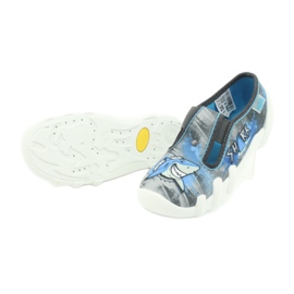 Dětské boty Befado 290X205 modrý šedá 3