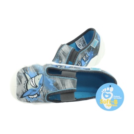 Dětské boty Befado 290X205 modrý šedá 4