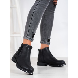 Goodin Boty z ekokůže černý 1