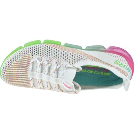 Skechers Skech-Air 92 Sky Motivation W 149040-WMLT bílý růžový zelený žluť 2