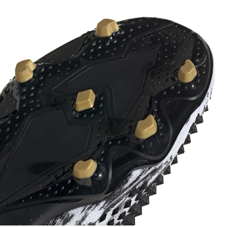 Kopačky Adidas Predator 20.1 Fg Jr FW9208 černá, bílá, černá, zlatá bílý 1