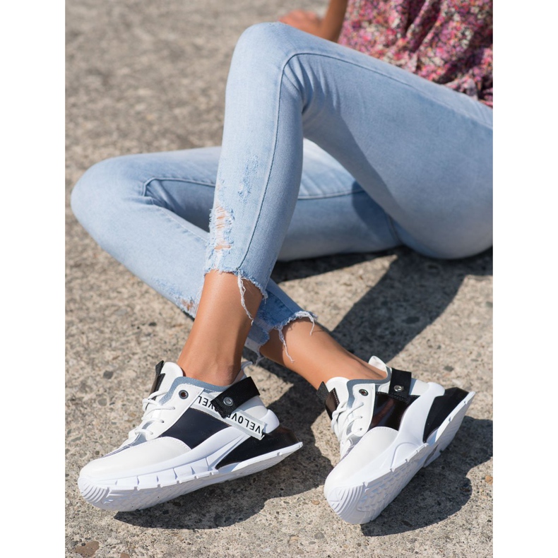 Marquiz Stylové tenisky bílý černý 2