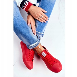 Dámské tenisky Cross Jeans Red DD2R4032 červené 1