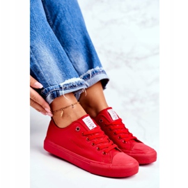 Dámské tenisky Cross Jeans Red DD2R4032 červený 2