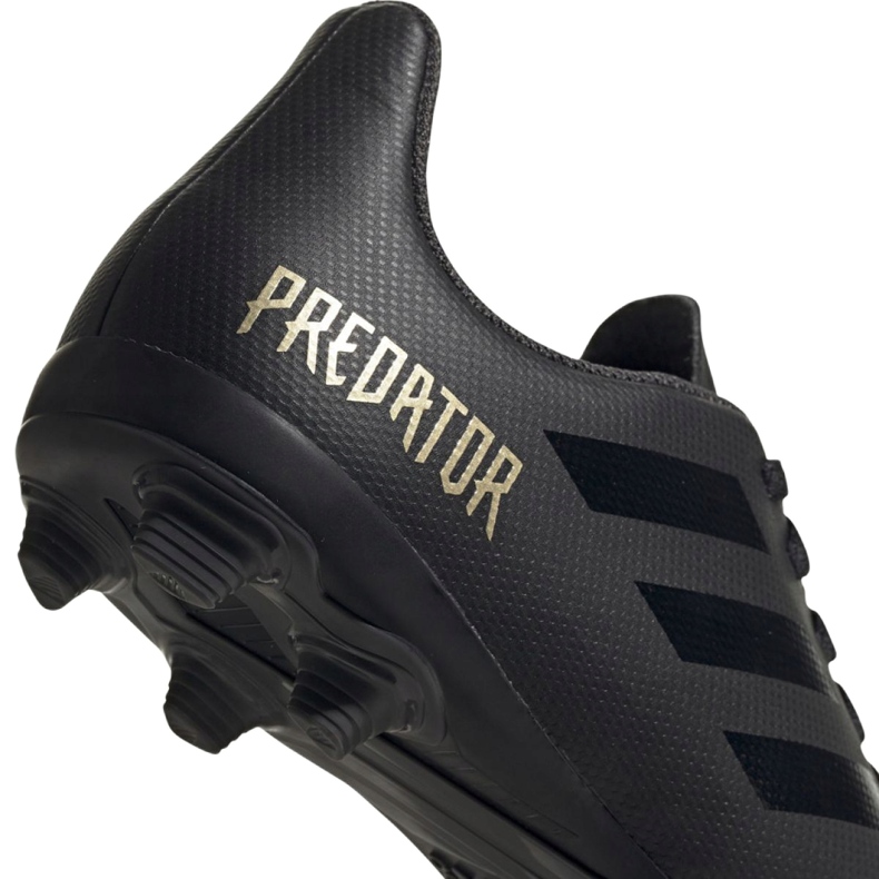 Kopačky Adidas Predator 19.4 FxG Jr EF8989 černé černý 3