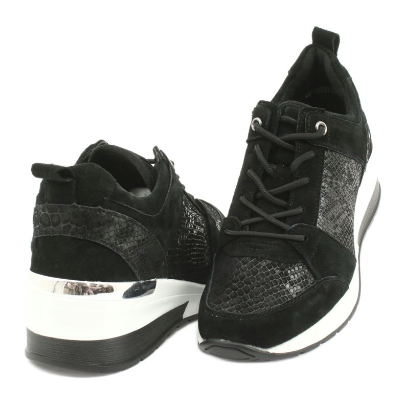 Dámská sportovní obuv svázaná Filippo DP1505 / 20 černá 3