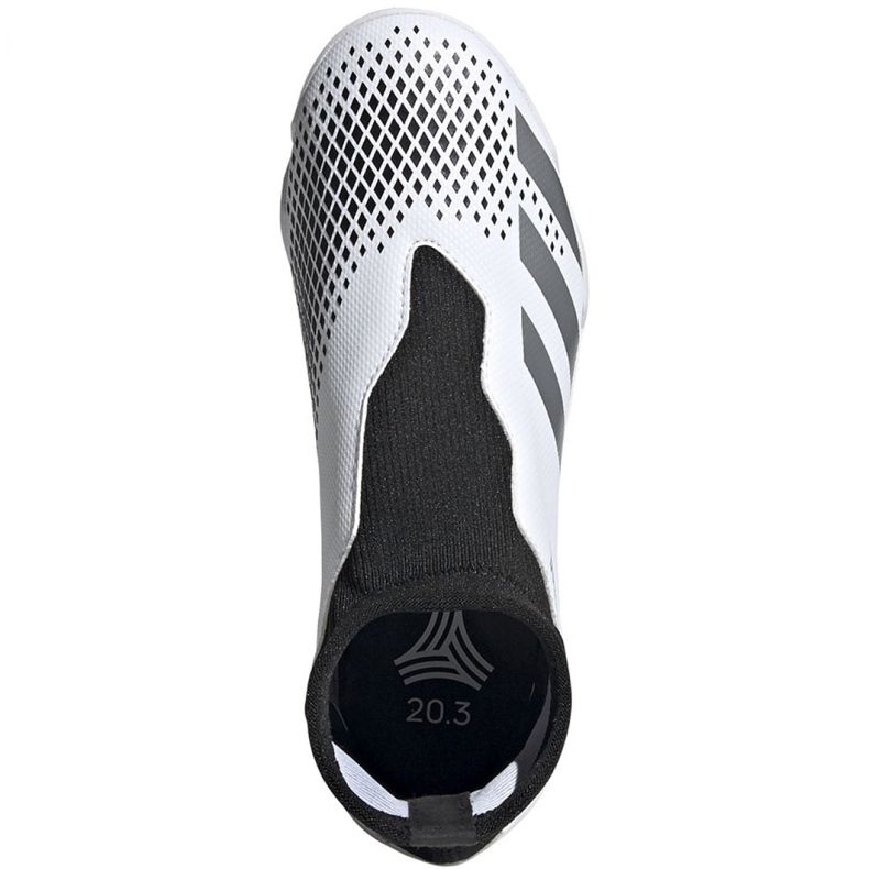 Kopačky Adidas Predator 20.3 Ll In Jr FW9213 šedá bílý 1