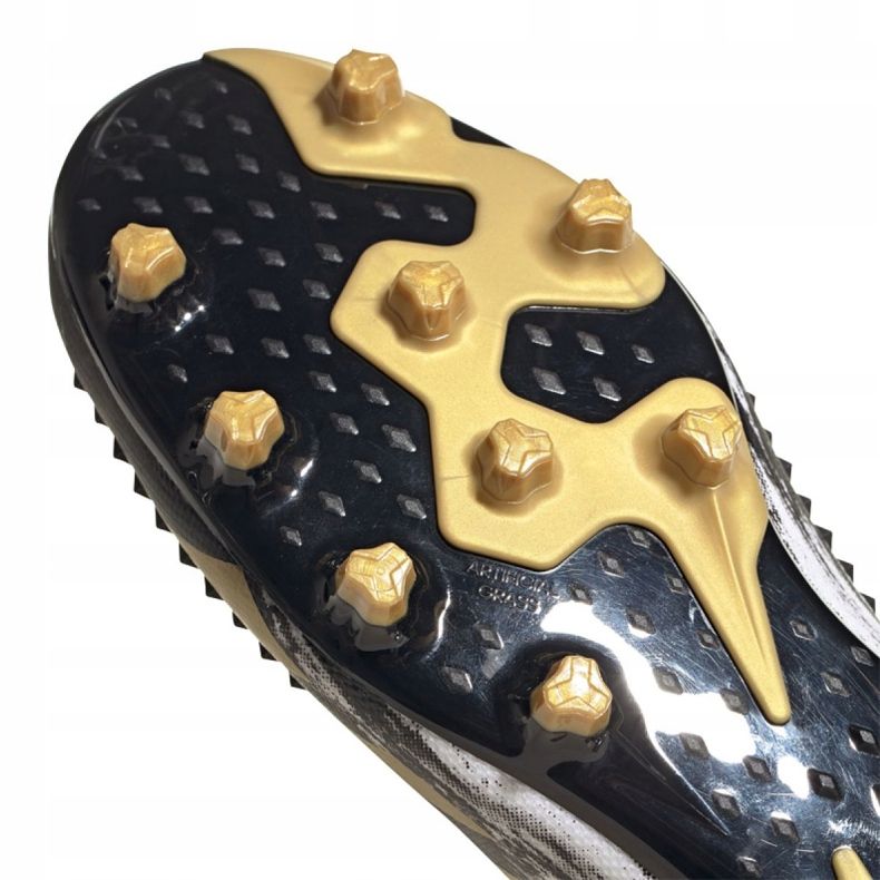 Kopačky Adidas Predator 20.1 Low Ag M FW9747 černá, bílá, černá, zlatá bílý 1