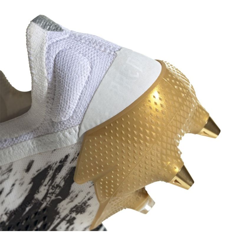 Kopačky Adidas Predator 20.1 Low Sg M FW9181 černá, bílá, černá, zlatá bílý 1