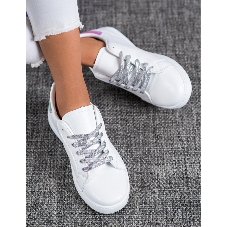 SHELOVET Módní sportovní obuv bílý 1