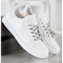 SHELOVET Módní sportovní obuv bílý 2