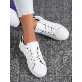 SHELOVET Klasická sportovní obuv bílý černá 1