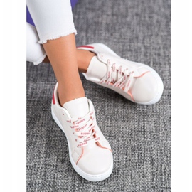 SHELOVET Módní sportovní obuv bílý červené 1