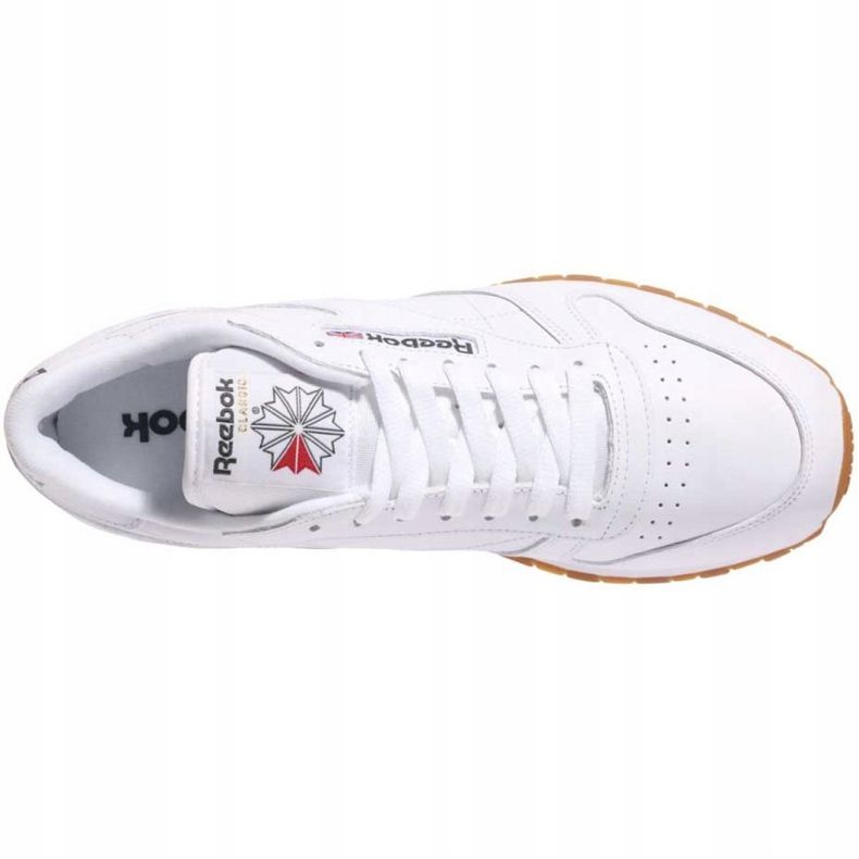 Pánské boty Reebok Cl Lthr bílé 49799 bílý 2